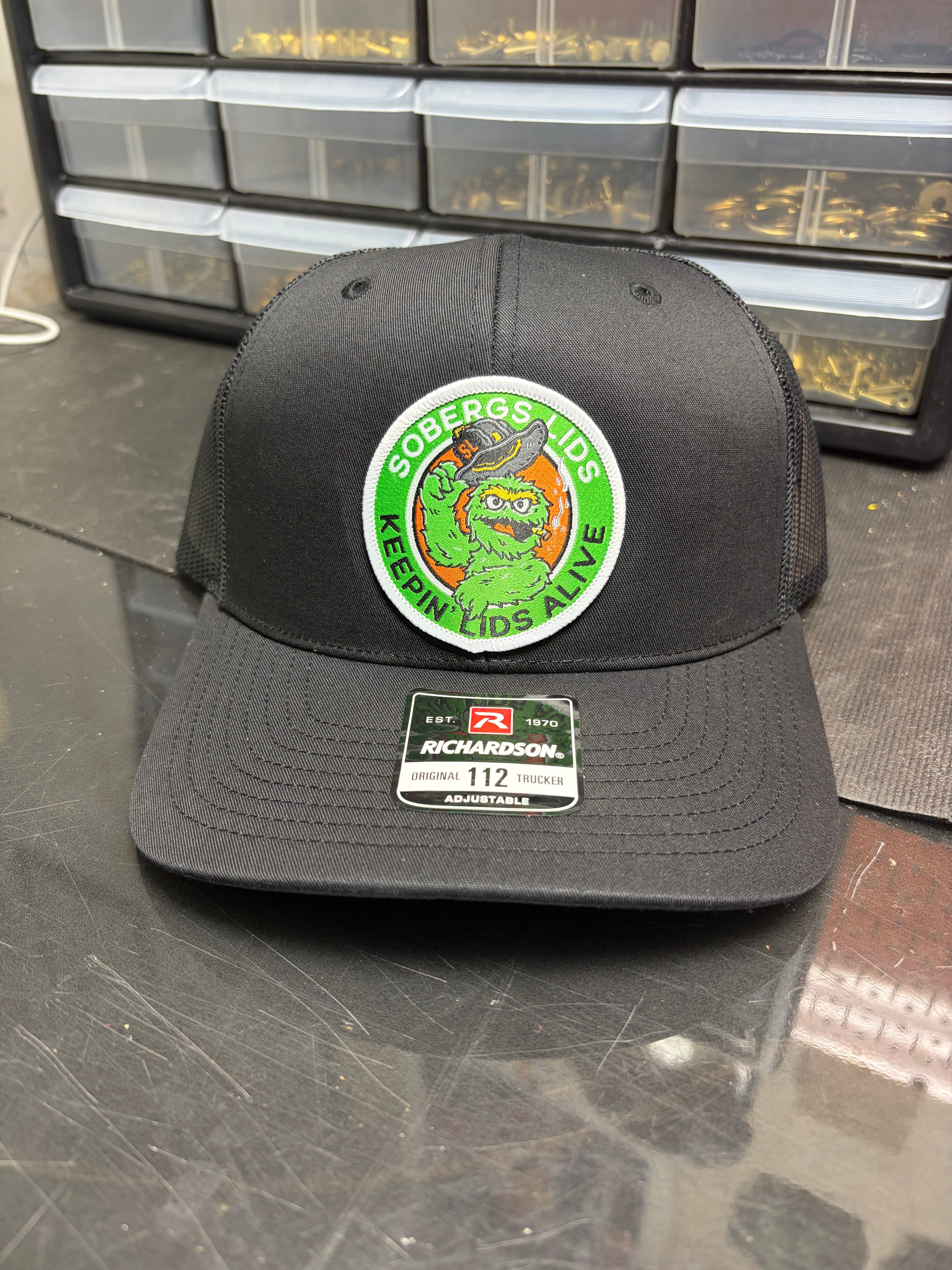 Black Trucker Hat